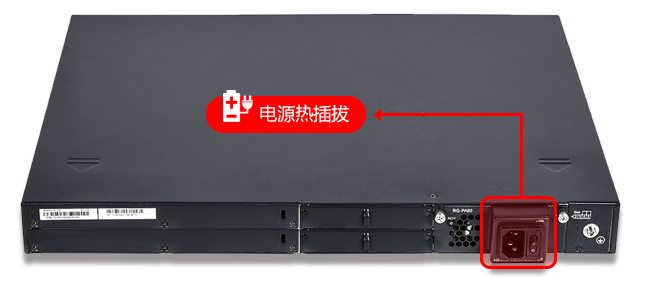 电源冗余，保障业务安全稳定